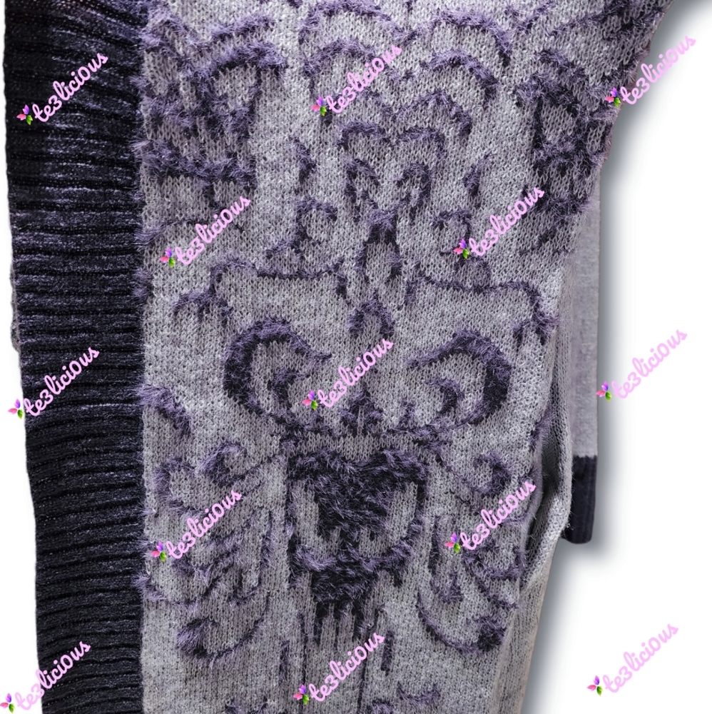 DISNEY PARKES HAUNTED MANSION WALLPAPER DUSTER CARDIGAN - Picture 4 of 4